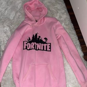 Pink Fortnite Hoodie